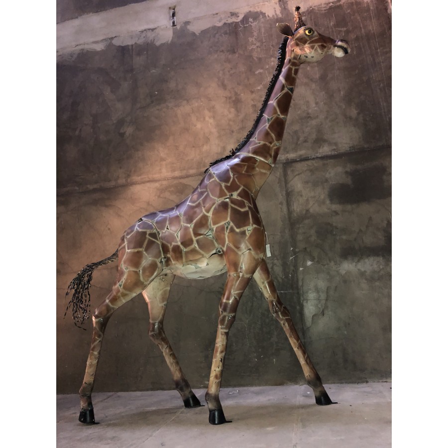 GRANDE GIRAFE METAL H270 cm